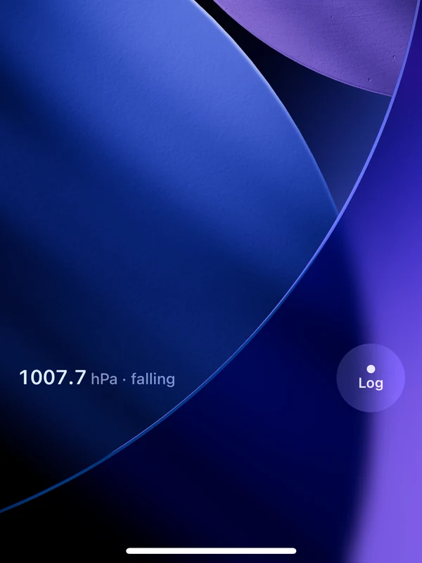 The iPhone Lock Screen with Umber's one-tap widget.